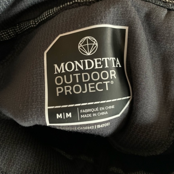 Mondetta Men’s Gray Knit Trainer Lightweight Jacket Size Medium - Picture 5 of 6